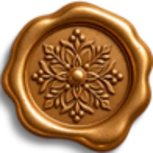 Wax seal undangan